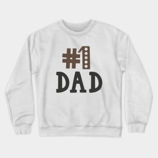 Number One dad Crewneck Sweatshirt